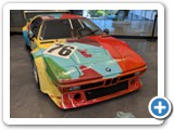 BMW M1 Art Car by Andy Warhol
(Photo: Jeff Burgess)